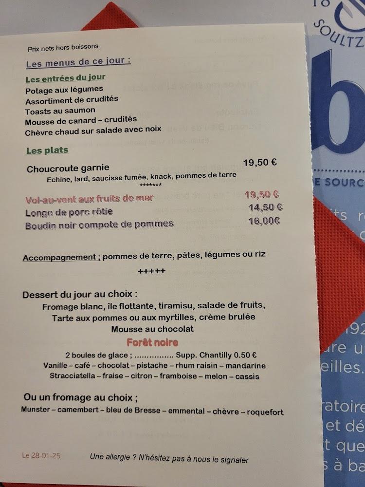Au Pont d'Aspach - Menu Image 2